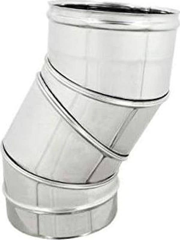 Gomito Inox AISI 316 90 ° Girevole Cm 8 - 4