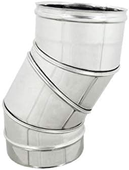 Gomito Inox AISI 316 90 ° Girevole Cm 8 - 4