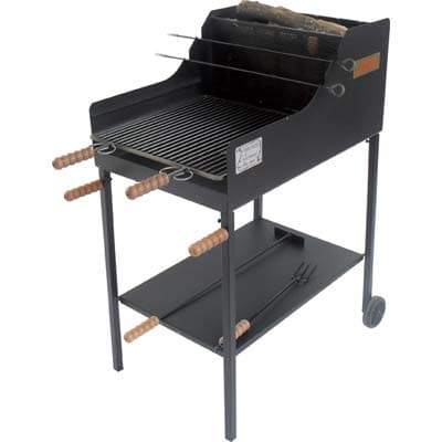 Barbecue Carbonella Legna Fuocone Cruccolini H 50 x 80 cm 110 cm - 2