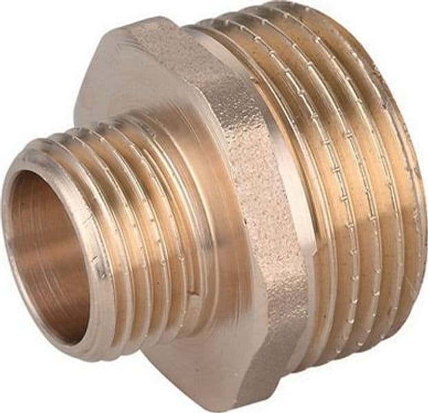 Nipple Diritto Ridotto Mm Ottone Giallo Ibp 11 x 4 x 1 - 3