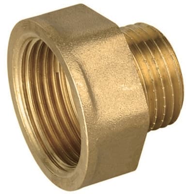 Prolunga Ridotta Fm in Ottone Giallo Ibp ¾ x 1 - 3