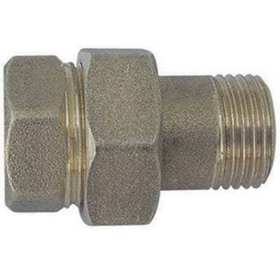 Raccordo Diritto MF 3 Pezzi Ottone Giallo Tiemm 2 - 2