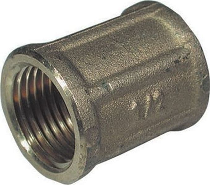 Manicotto Diritto FF Ottone Giallo Tiemm 319 a 1550 a 03 - 3