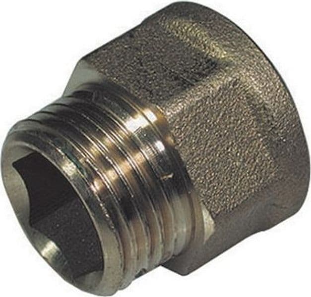 Prolunga Filettata MF Ottone Giallo Tiemm 1/2 x 20 - 3