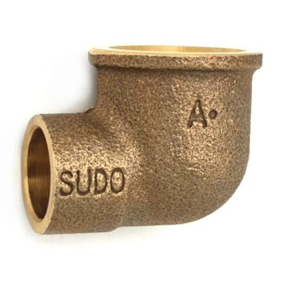 Gomito Bronzo FF a Saldare Frabo ½ x 18 - 2