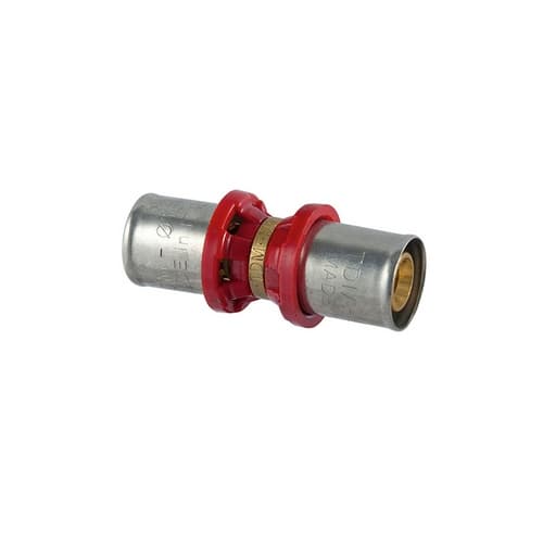 Raccordo Diritto Doppio a Pressare per Multistrato Tdmb 40 x 50 - 2