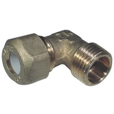 Gomito Maschio per Rame con Ogiva Teflon Tiemme ½ x 12R - 3
