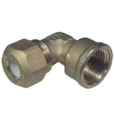 Gomito Femmina per Rame con Ogiva Teflon Tiemme ¾ x 16R - 3