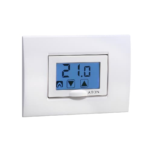 Termostato Incasso Krono Touch Aton Bianco - 3