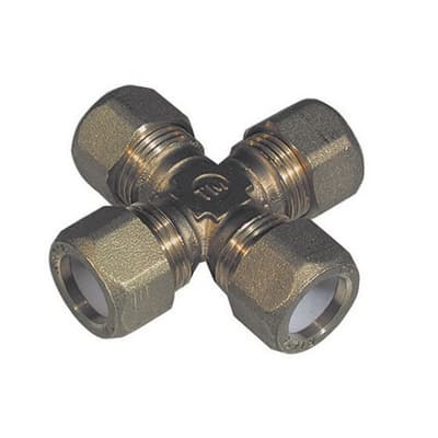 Croce con 4 Dadi per Rame con Ogiva Teflon Tiemme ½ x 16 - 3