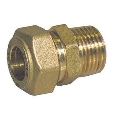 Raccordo Diritto o Ring Maschio Conico Tiemme Gas ¾ x 14 - 3