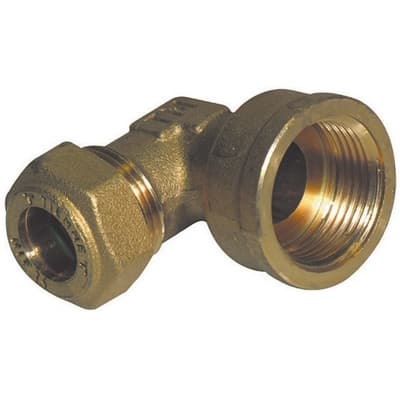 Gomito a 90 ° o Ring Femmina Tiemme Gas Faidf ½ x 12 Conf - 3