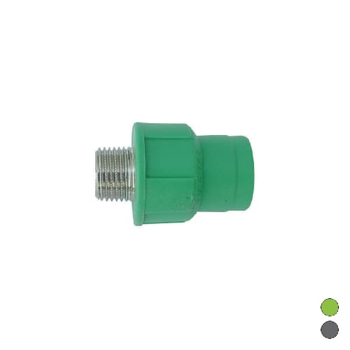 Raccordo Filettato Maschio in Polipropilene Dh 1 x Ø 32 - 3
