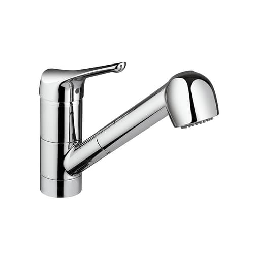 Rubinetto Miscelatore Monocomando Lavello con Doccia Estraibile 275 M061 - 3