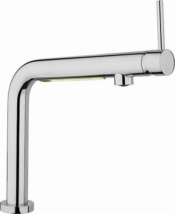 Rubinetto Miscelatore Monocomando Lavello con Luce LED Argentina Argo Cromo - 3