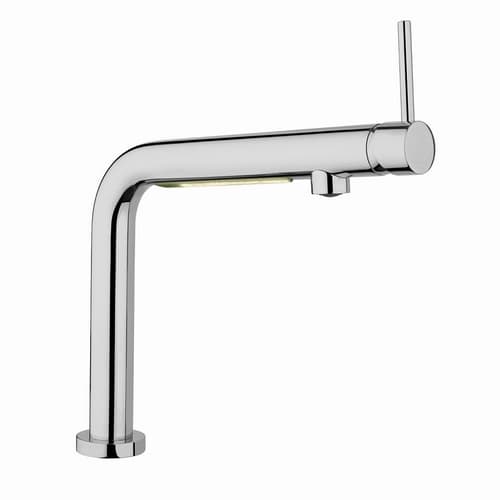 Rubinetto Miscelatore Monocomando Lavello con Luce LED Argentina Argo Cromo - 3