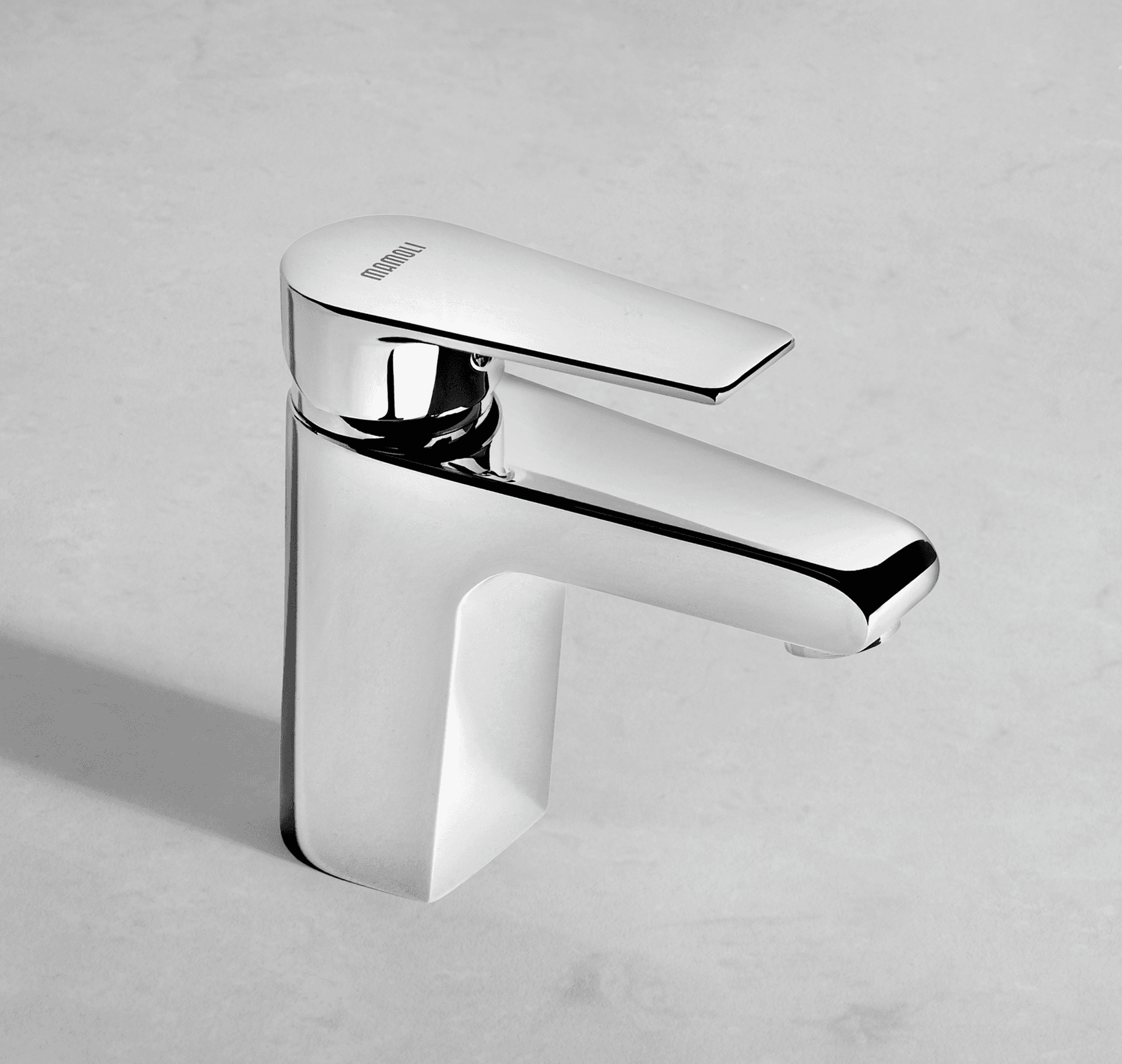 Rubinetto Miscelatore Monocomando Lavabo Linea Logos Mamol Cromo - 5