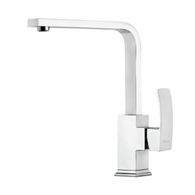 Rubinetto Miscelatore Monoc Lavello Bocca Girevole Linea Marte Maria Cromo - 3