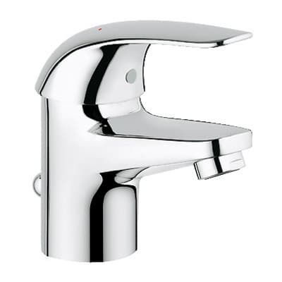 Rubinetto Miscelatore Monocomando Lavabo Linea Euroeco Grohe Cromo - 2