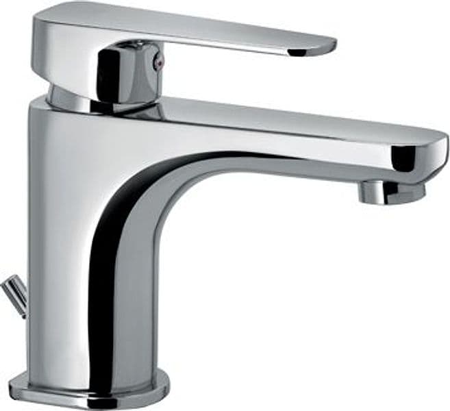 Rubinetto Miscelatore Monoc Lavabo Linea Sly Paffo Cromo - 3