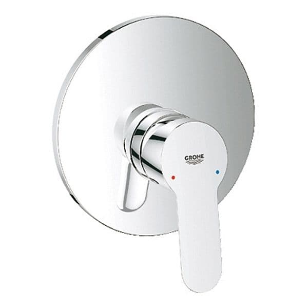 Rubinetto Miscelatore Monocomando Doccia Incasso Linea Bauedge Grohe Cromo - 2