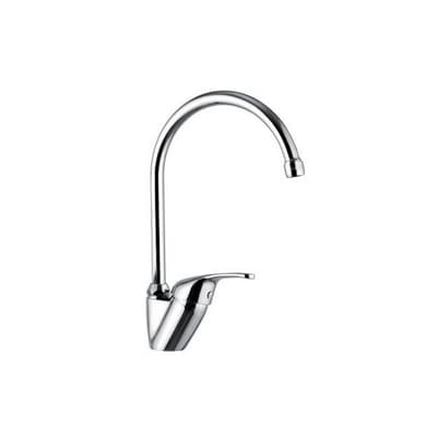 Rubinetto Miscelatore Monocomando Lavello Canna Alta Linea Epic Maria Cromo - 3
