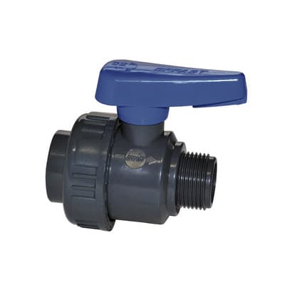 Valvola a Sfera Monoghiera in PVC con Fil MF Irrit 244 H303 a 05 - 3