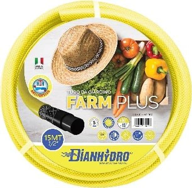 Tubo da Giardino Antitors 5 Strati Farm Plus 25 m Dh 244 a 331 a 2512 – Dianhydro