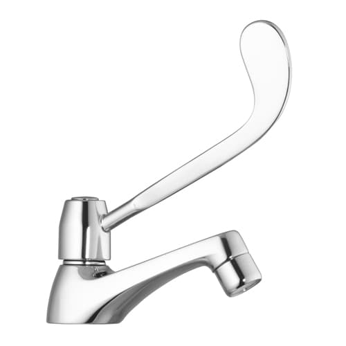 Rubinetto Collo Cigno a Leva Clinica Pb Cromo - 2