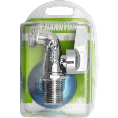 Rubinetto Lavatrice Cromato a Sfera con Rosone Blister Faidf ½ x ¾ PN 10 - 3