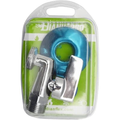 Rubinetto Lavatrice a Sfera Pesante in Ottone Cromato Blister Faidf ½ x ¾ - 3