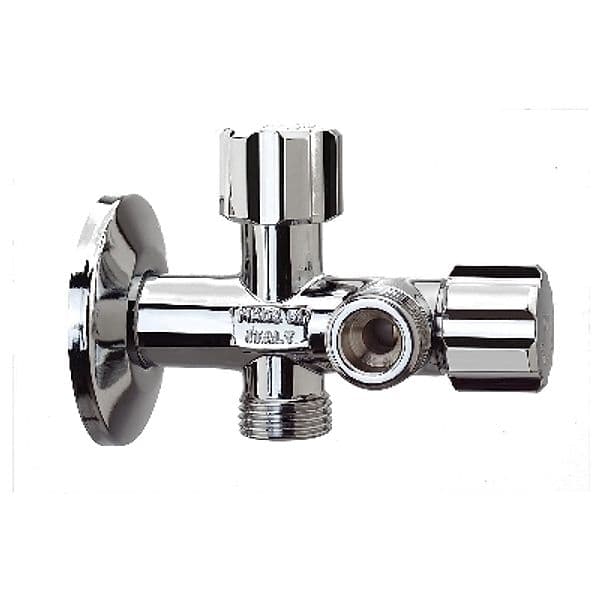 Rubinetto Dual N+s 1/2 con Rosone Alber 1/2 x 1/2 x 1/2 - 3