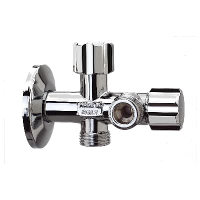Rubinetto Dual N+s ½ con Rosone Alber ½ x ½ x ½ - 3