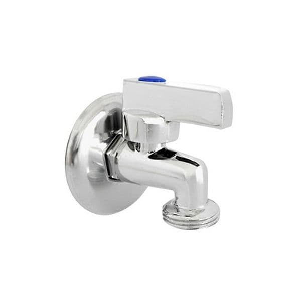 Rubinetto Lavatrice a Sfera Pesante in Ottone Cromato Dh 1/2 x 3/4 - 3