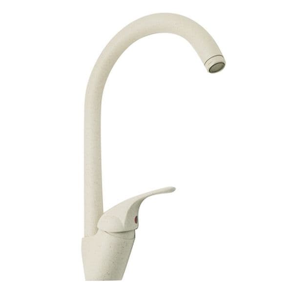 Rubinetto Miscelatore Lavello Canna Alta Girevole Serie Euror 239 R064 Ga - 3