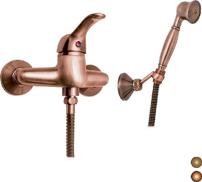 Monocomando Esterno Doccia Serie Class Dh Bronzato – Dianhydro