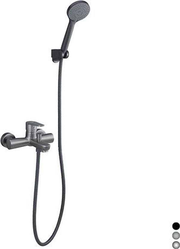 Rubinetto Miscelatore Monocomando Vasca Serie Lizzy Dh Nero Opaco – Dianhydro