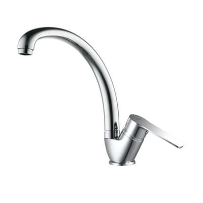 Rubinetto Miscelatore Monocomando Lavello Bocca Alta Margot Dh Cromo - 2
