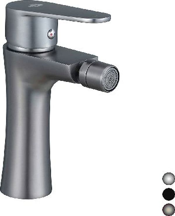 Rubinetto Miscelatore Monocomando Bidet Serie Dh Nichel Nero Spazzolato – Dianhydro