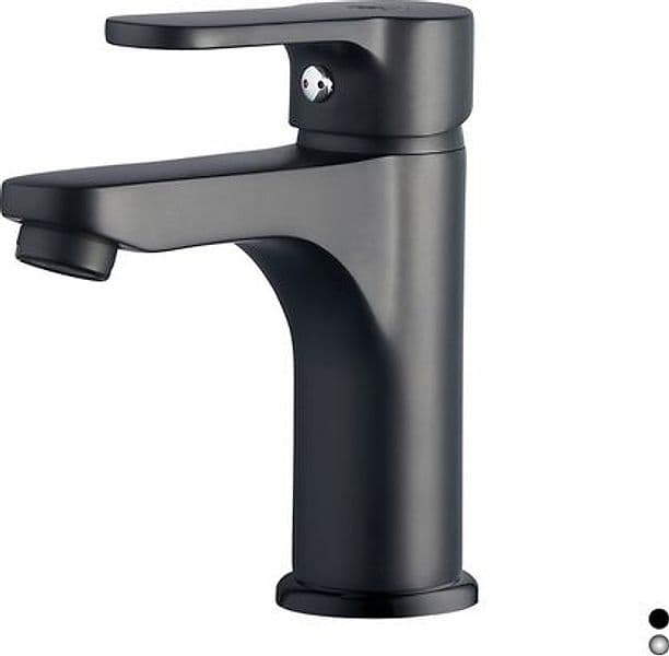 Rubinetto Miscelatore Monocomando Lavabo Serie Paco Dh Cromo - 3