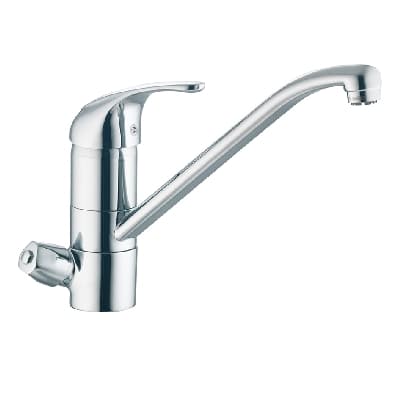 Monocomando Lavello Tre Vie con Att Acqua Depurata Pb Cromo - 3
