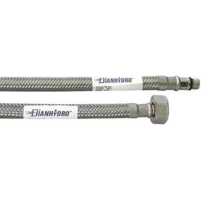 Flessibile INOX per Rubinetterie Monocomando Dh F ? x M 12 cm 40 - 3