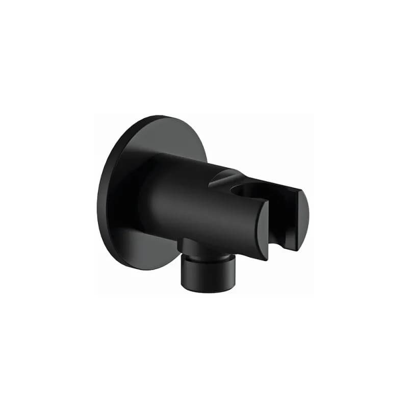 Supporto Minimal con Presa Acqua Nero Opaco Remer - 4