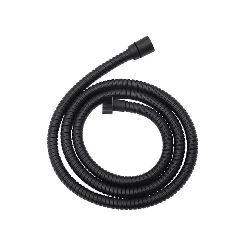 Flessibile Doccia in Ottone Nero Opaco 150 cm Remer - 4