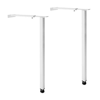 Coppia Piedini Regolabili per Lavatoi a Canale 60 cm Dh - 3