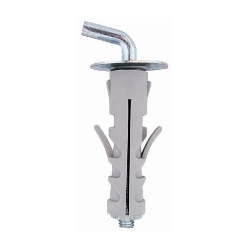 Tassello in Nylon con Gancio Corto Friul Tass 9 x 40 Gancio M4 100 Pezzi - 3