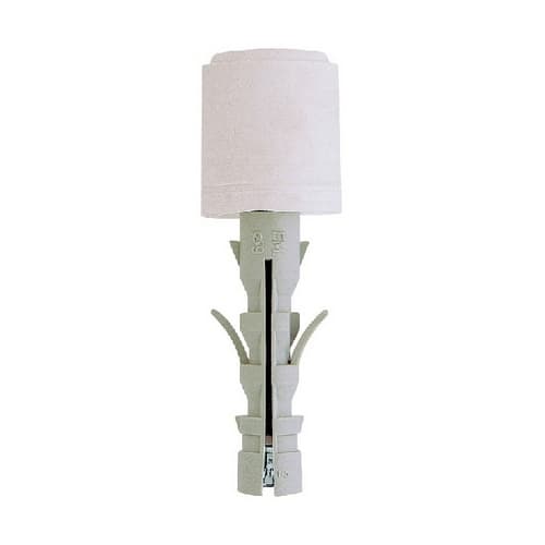 Tassello e Fermaporta Friul 9 x 40 Fermaporta Ø 20 Bianco 50 Pezzi - 3