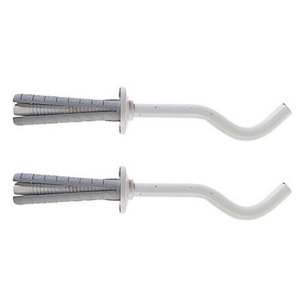2 Pezzi Mensole per Radiatori in Allum Tf 8 Fischer 70