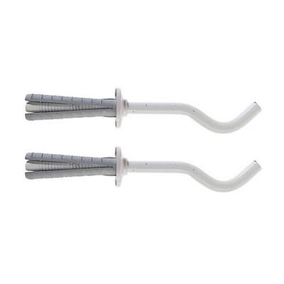 2 Pezzi Mensole per Radiatori in Ghisa Tf 7 Fischer 75 Bianca - 3