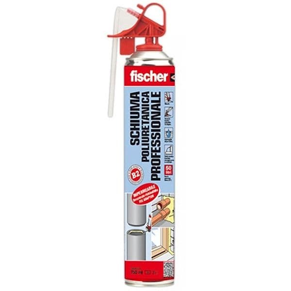 Schiuma Poliuretanica con Erogatore Manuale Fisch 750 Ml – Fischer
